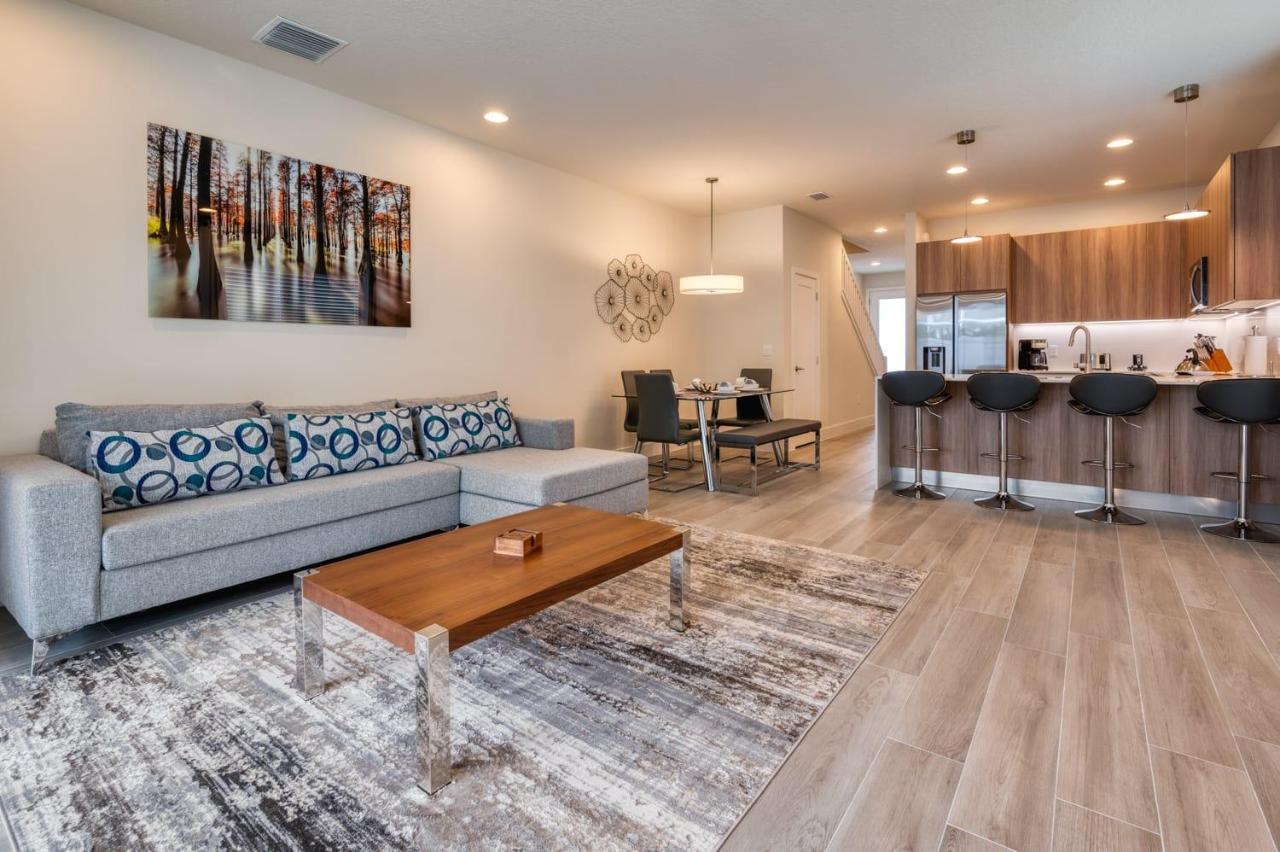 Pleasant Townhome With Private Pool Near Disney Four Corners Экстерьер фото