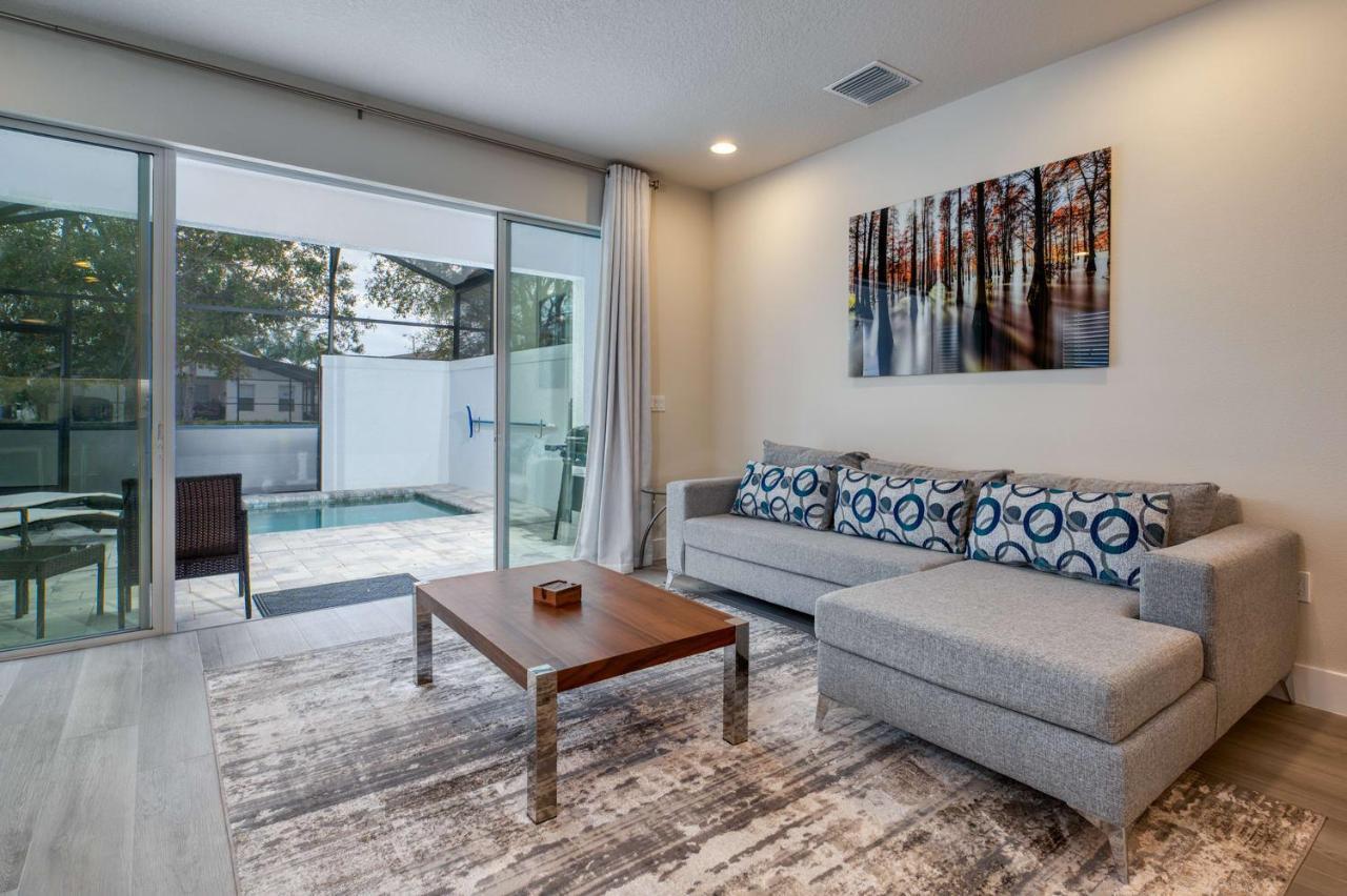 Pleasant Townhome With Private Pool Near Disney Four Corners Экстерьер фото